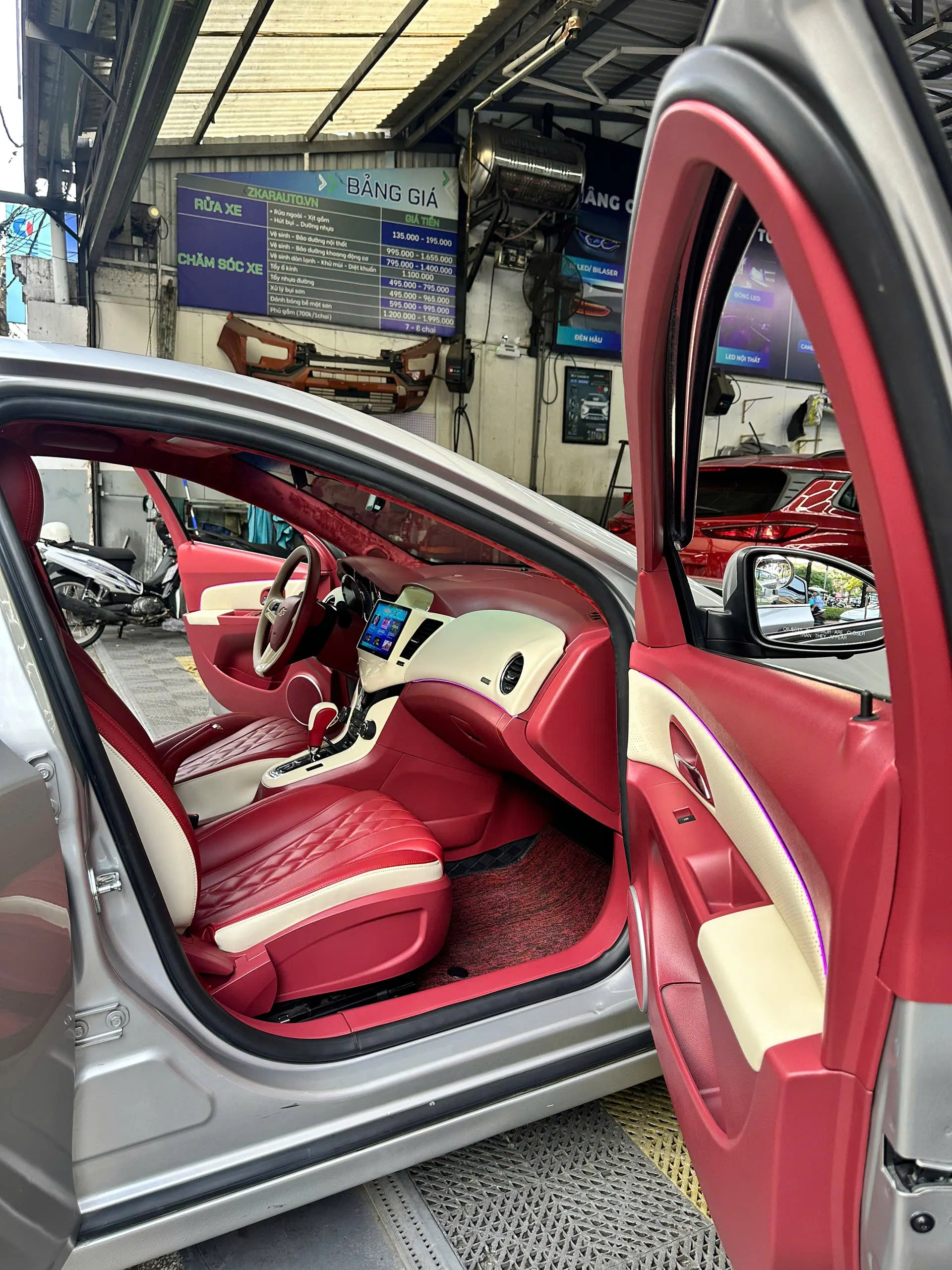 Bọc ghế Chevrolet Cruze